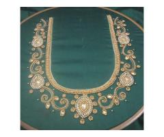 Aari work for wedding blouse Near Ammandivilai